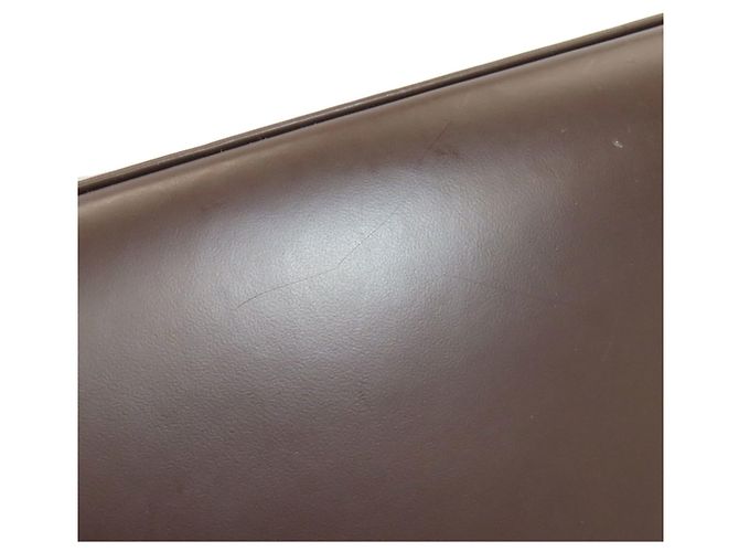 Borsa Louis Vuitton Alma in Tela Damier Marrone - vista 14