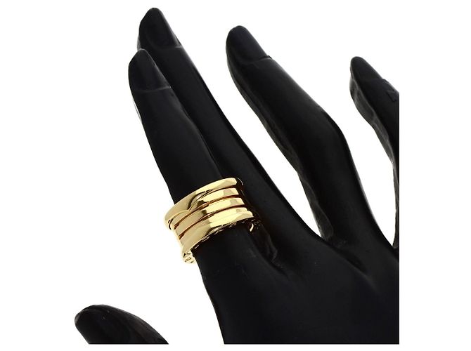 Bulgari Anello Bvlgari B-zero1 4-Band in oro giallo 18K D'oro - vista 6