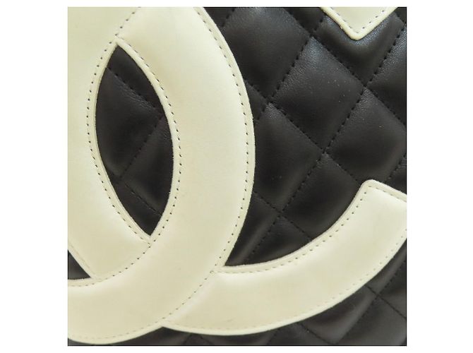 Borsa tote della linea Cambon di Chanel Nero - vista 16