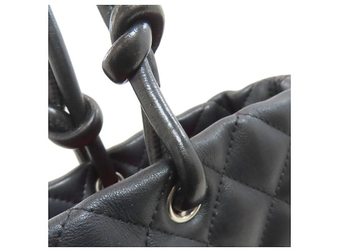 Borsa tote della linea Cambon di Chanel Nero - vista 18