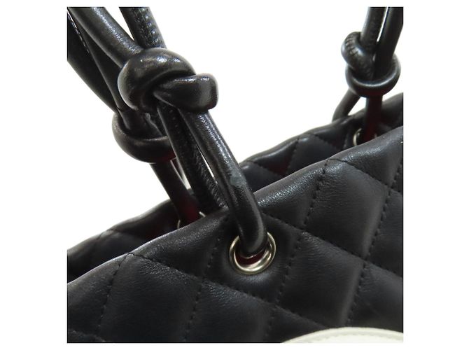 Borsa tote della linea Cambon di Chanel Nero - vista 19
