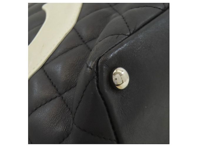 Borsa tote della linea Cambon di Chanel Nero - vista 21