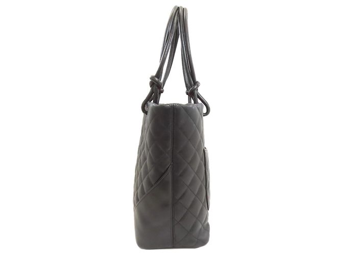 Borsa tote della linea Cambon di Chanel Nero - vista 3