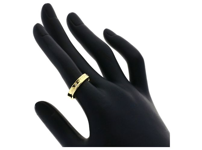 Anello in diamante a due pezzi stretto Tiffany & Co. 1837 D'oro - vista 5