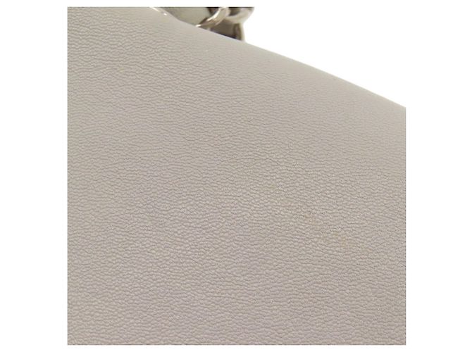 Borsa a spalla Chanel Half Coco Mark con hardware argentato Marrone - vista 15