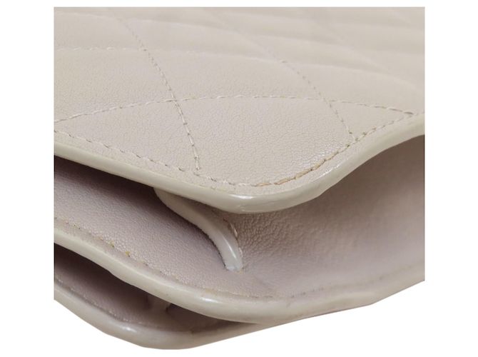 Borsa a spalla Chanel Half Coco Mark con hardware argentato Marrone - vista 23