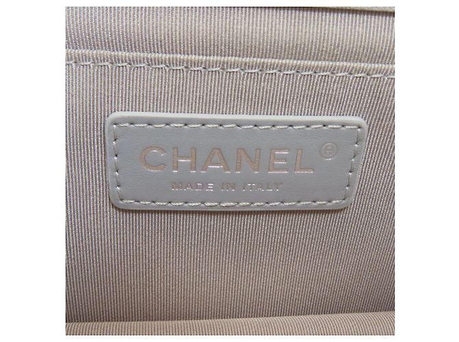 Borsa a spalla Chanel Half Coco Mark con hardware argentato Marrone - vista 7