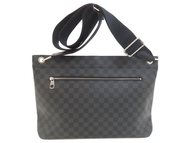 Borsa a Spalla Hunter N41656 di Louis Vuitton Nero - vista 2