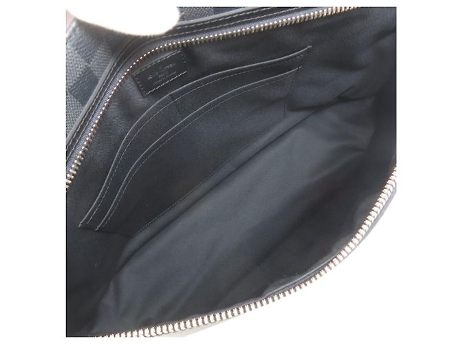 Borsa a Spalla Hunter N41656 di Louis Vuitton Nero - vista 5