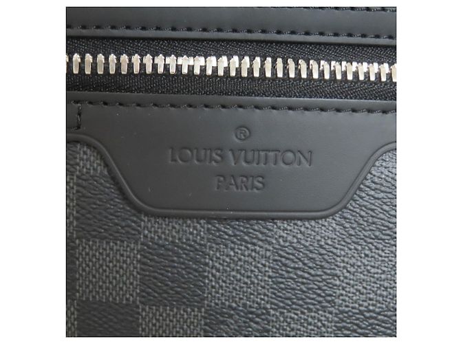 Borsa a Spalla Hunter N41656 di Louis Vuitton Nero - vista 8
