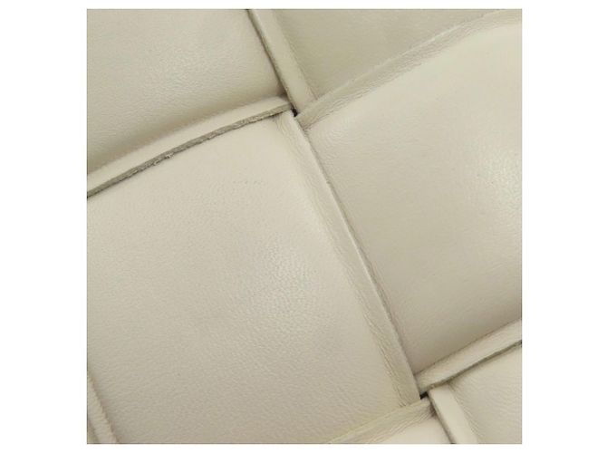 Borsa Bottega Veneta Chain Cassette 2 in 1 Bianco - vista 16