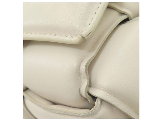 Borsa Bottega Veneta Chain Cassette 2 in 1 Bianco - vista 21