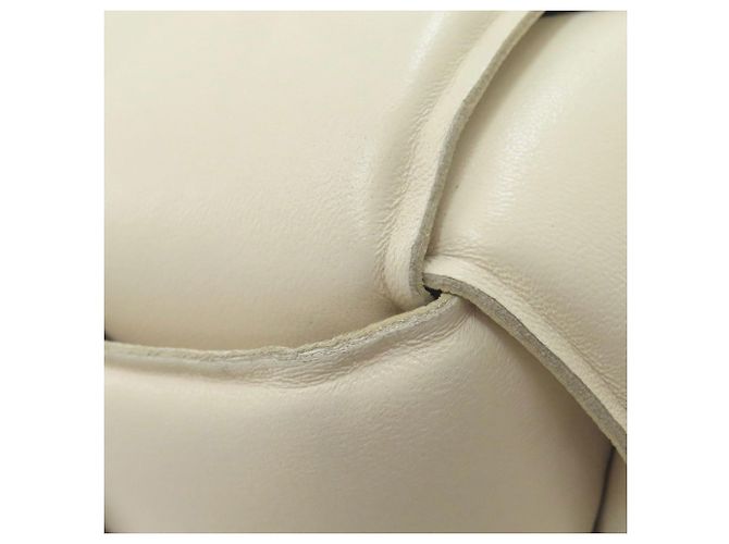 Borsa Bottega Veneta Chain Cassette 2 in 1 Bianco - vista 23