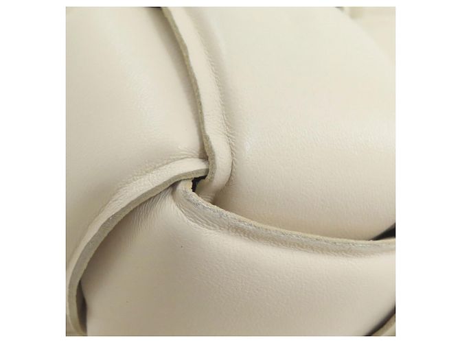 Borsa Bottega Veneta Chain Cassette 2 in 1 Bianco - vista 24