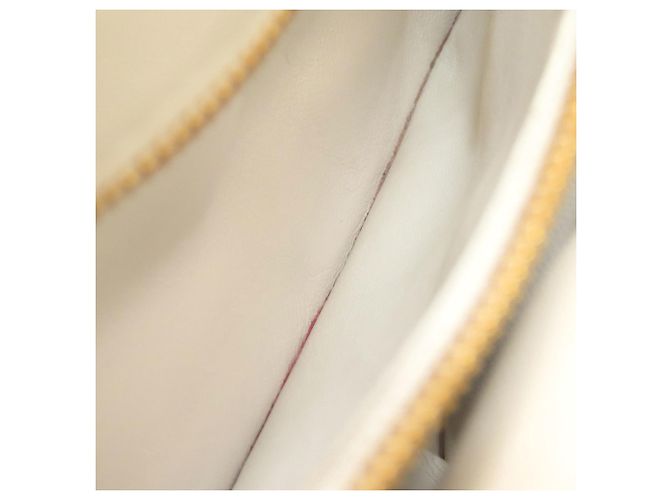 Borsa Bottega Veneta Chain Cassette 2 in 1 Bianco - vista 8