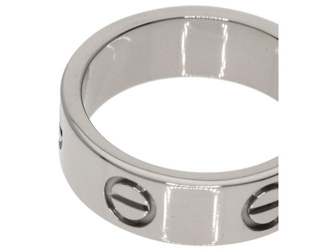 Anel Love Cartier em ouro branco 18K Prata - vista 6