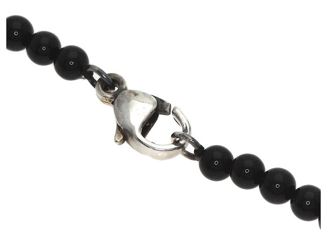 Tiffany & Co Collana Tiffany Heart Knock Onyx Argento - vista 3