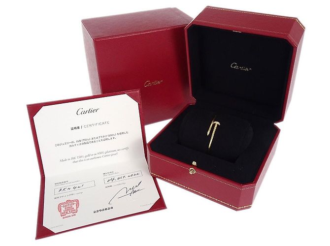 Cartier Juste un Clou 18K Yellow Gold with Diamonds Small D'oro - vista 4