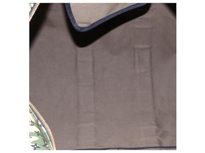 LOUIS VUITTON Borsa Keepall Bandoulière 55 Camouflage M95774 LV Auth 170663SM - vista 10