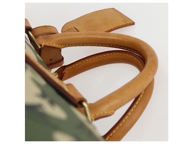 LOUIS VUITTON Borsa Keepall Bandoulière 55 Camouflage M95774 LV Auth 170663SM - vista 14