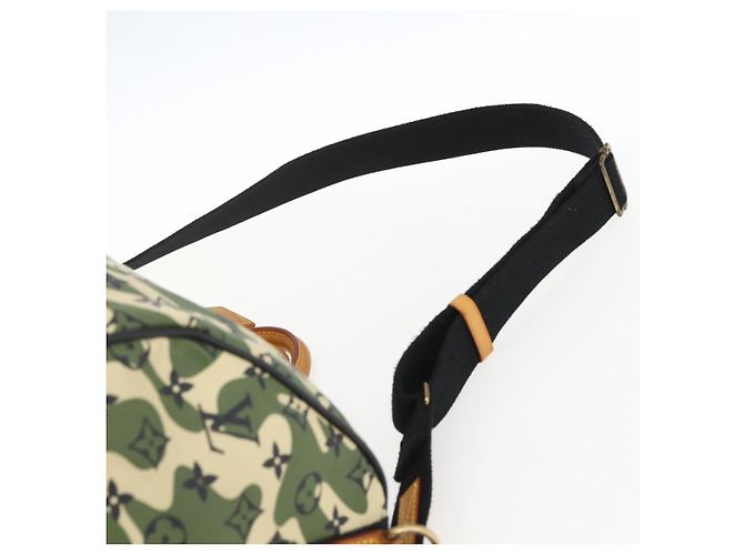 LOUIS VUITTON Borsa Keepall Bandoulière 55 Camouflage M95774 LV Auth 170663SM - vista 15