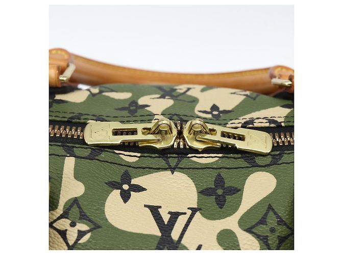 LOUIS VUITTON Borsa Keepall Bandoulière 55 Camouflage M95774 LV Auth 170663SM - vista 20