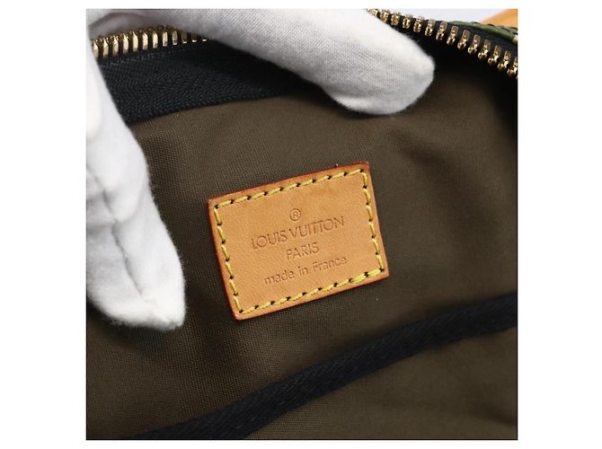 LOUIS VUITTON Borsa Keepall Bandoulière 55 Camouflage M95774 LV Auth 170663SM - vista 21