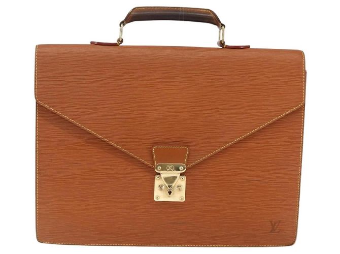 LOUIS VUITTON Epi Serviette Conseiller Zipangu Gold M54428 LV Auth bs33195 - Ansicht 13