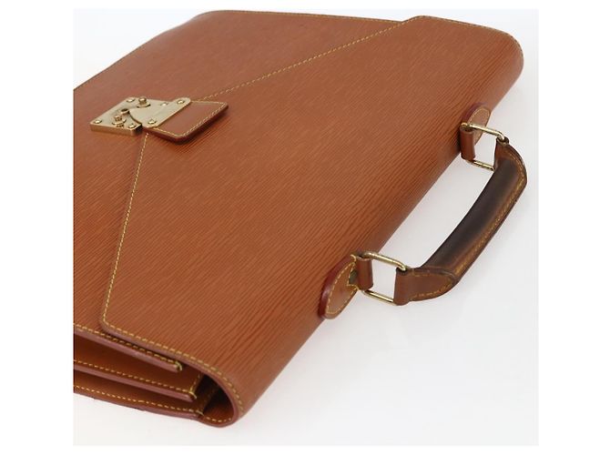 LOUIS VUITTON Epi Serviette Conseiller Zipangu Gold M54428 LV Auth bs33195 - Ansicht 6