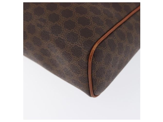 Céline Pochette in tela Macadam CELINE in pelle PVC marrone oro Auth fm5156 D'oro - vista 16