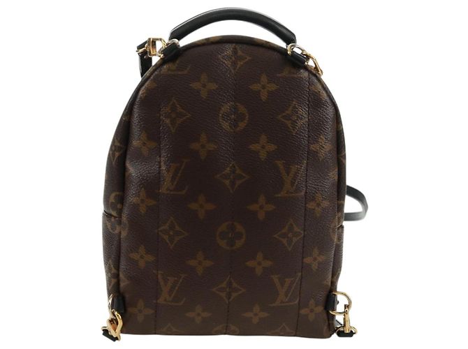 LOUIS VUITTON Borsa a Spalla Palm Springs Monogram World Tour M42971 Auth 171014V Monogramma - vista 2