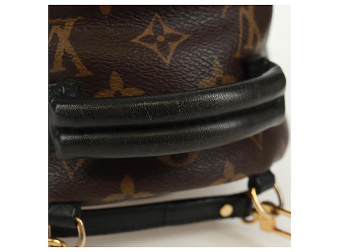 LOUIS VUITTON Borsa a Spalla Palm Springs Monogram World Tour M42971 Auth 171014V Monogramma - vista 7