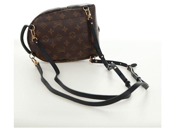 LOUIS VUITTON Borsa a Spalla Palm Springs Monogram World Tour M42971 Auth 171014V Monogramma - vista 8