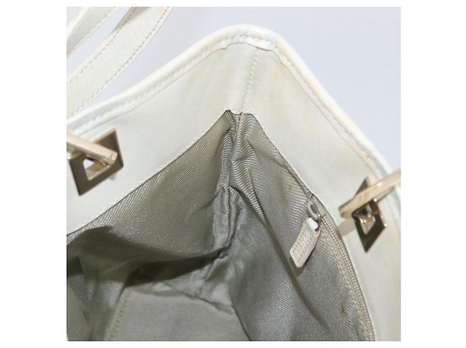 GUCCI GG Canvas Tote Bag Gold Hellblau 002 1099 Auth 172258 - Ansicht 18