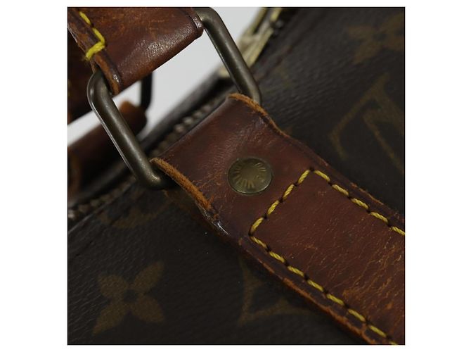 LOUIS VUITTON Borsa Boston Monogram Keepall 50 M41426 LV Auth 169807 Monogramma - vista 19
