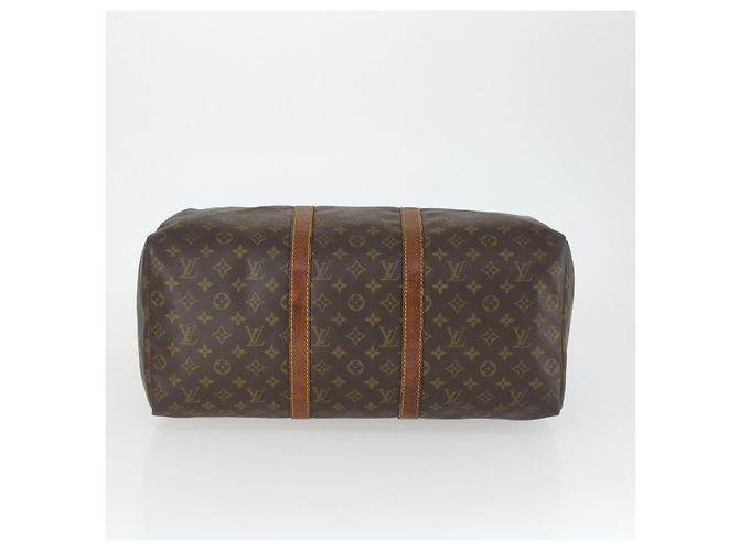 LOUIS VUITTON Borsa Boston Monogram Keepall 50 M41426 LV Auth 169807 Monogramma - vista 5