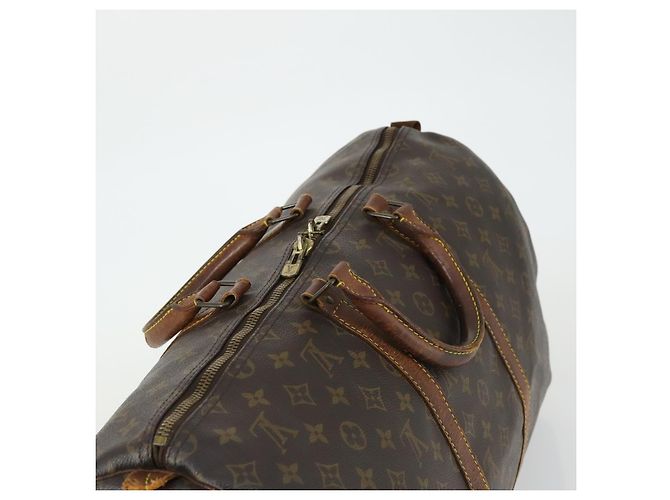 LOUIS VUITTON Borsa Boston Monogram Keepall 50 M41426 LV Auth 169807 Monogramma - vista 6