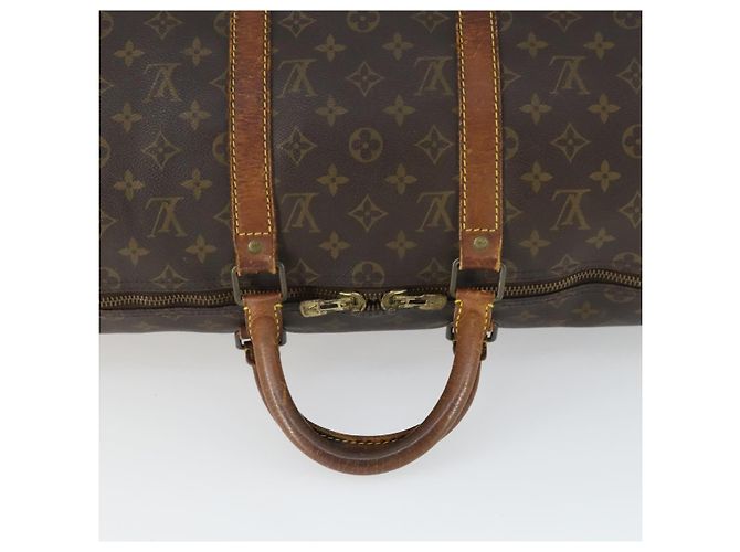 LOUIS VUITTON Borsa Boston Monogram Keepall 50 M41426 LV Auth 169807 Monogramma - vista 7