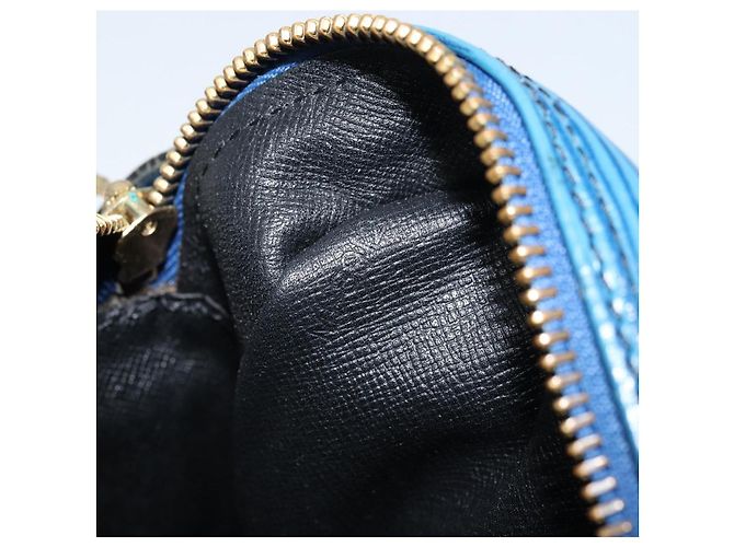 LOUIS VUITTON Borsa a Spalla Epi Trocadero 27 Blu M52315 LV Auth ep13452 - vista 12