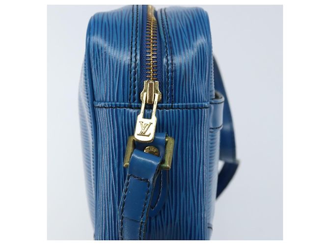 LOUIS VUITTON Borsa a Spalla Epi Trocadero 27 Blu M52315 LV Auth ep13452 - vista 18