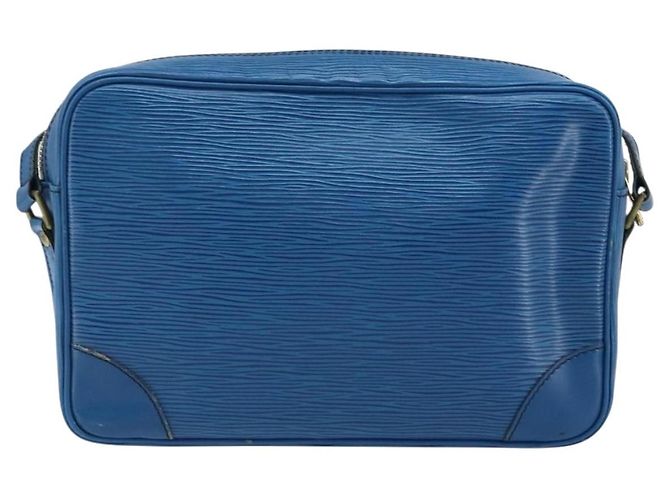 LOUIS VUITTON Borsa a Spalla Epi Trocadero 27 Blu M52315 LV Auth ep13452 - vista 2