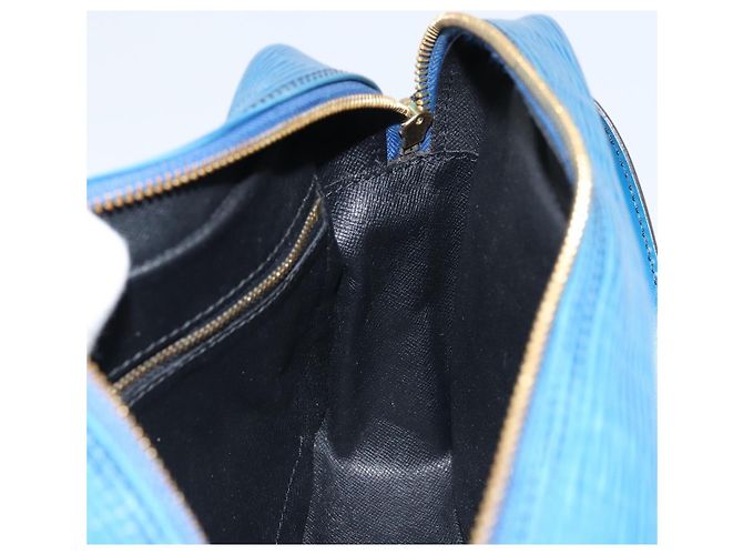 LOUIS VUITTON Borsa a Spalla Epi Trocadero 27 Blu M52315 LV Auth ep13452 - vista 20