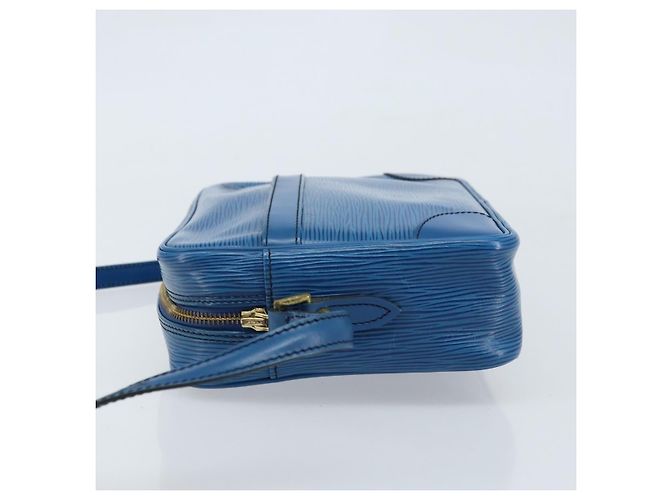 LOUIS VUITTON Borsa a Spalla Epi Trocadero 27 Blu M52315 LV Auth ep13452 - vista 4