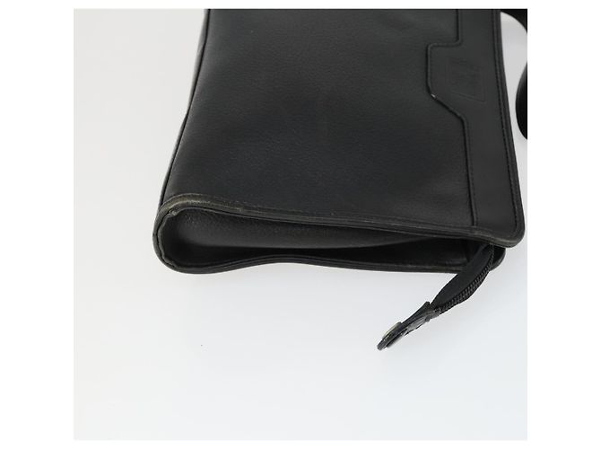 Borsa a mano BURBERRY in pelle e tela 4 pezzi nero beige Auth bs32140 - vista 10
