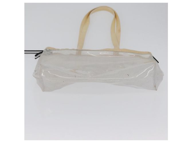 Borsa Tote Miu Miu in vinile trasparente Auth bs33541 - vista 5