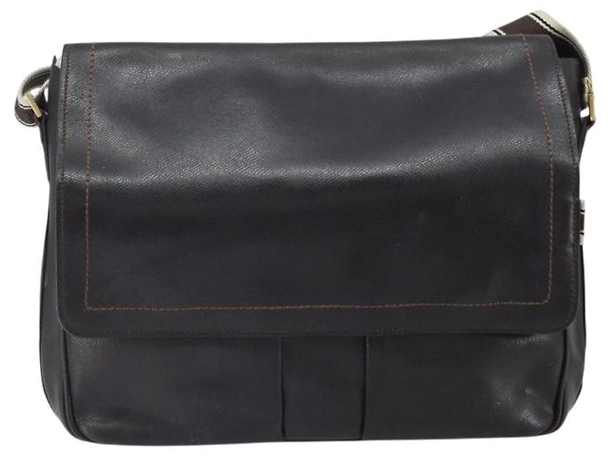 Bolso de Hombro Salvatore Ferragamo de Cuero Marrón Dorado Auth BA10411 Castaño - Ansicht 13