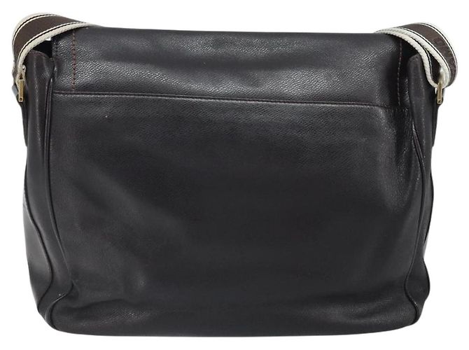 Bolso de Hombro Salvatore Ferragamo de Cuero Marrón Dorado Auth BA10411 Castaño - Ansicht 2