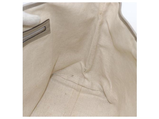Gucci Borsa Tote GG in PVC argento 197953 Auth ka2609 - vista 18