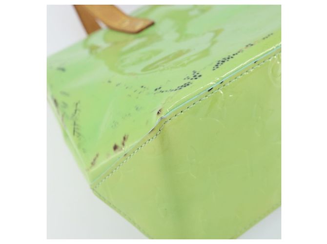 LOUIS VUITTON Borsa a Mano Monogram Vernis Reade PM Menta M91307 LV Auth 172111 Verde - vista 15