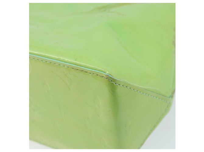 LOUIS VUITTON Borsa a Mano Monogram Vernis Reade PM Menta M91307 LV Auth 172111 Verde - vista 16